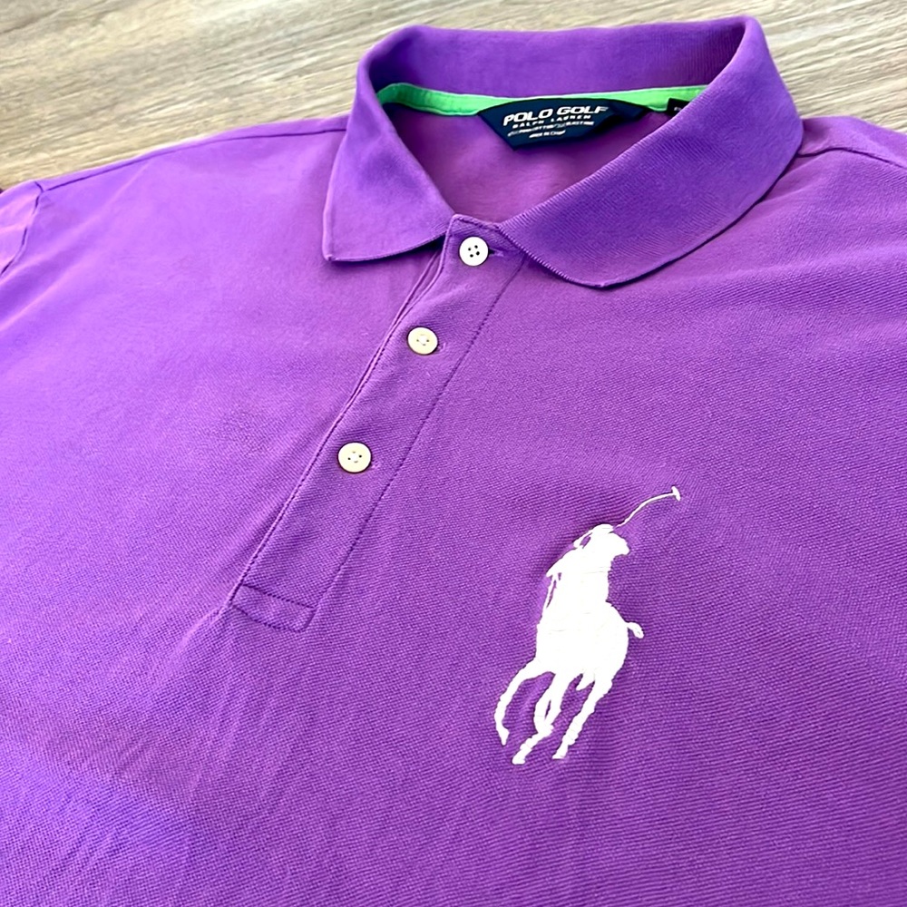 Polo Golf shirt. Size XL. Big LOGO. Worn once.